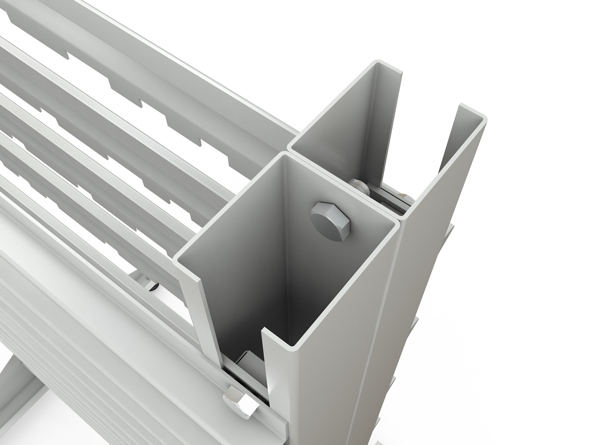 ER-00023962 Стеллаж для пластиковых лотков SORTEX двухсторонний 1500x1000x800.03