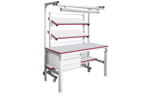 Стол СППС-КП с подкатной стойкой