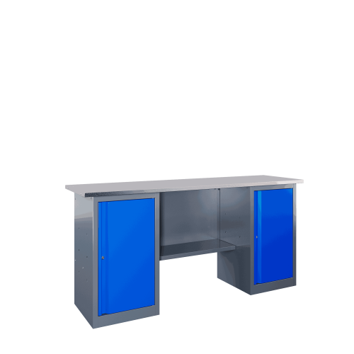 SLF 181.77.2 Верстак слесарный 855x1800x500 мм