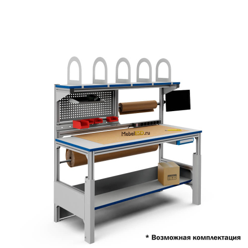 Возможная комплектация упаковочного стола СУ-КП